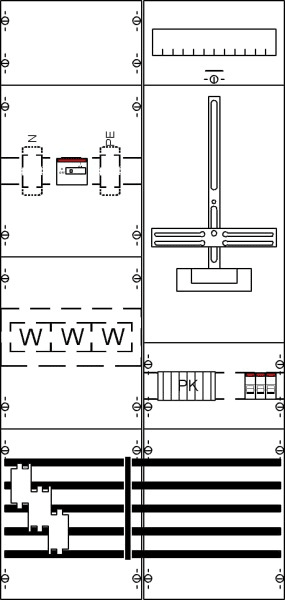 ABB - M+W Feld kpl. BH3 KA4311