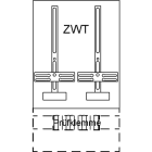 ABB - Meßplatte verdr. 1/2 Kreuze KF421