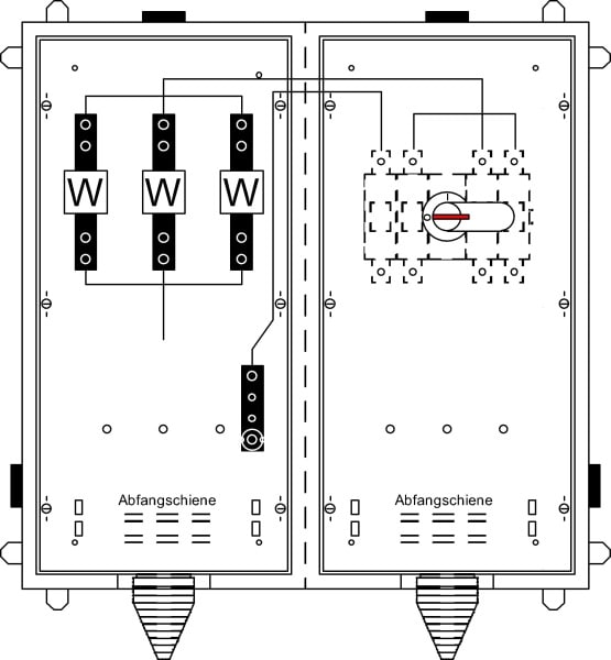 ABB - Wandlerschrank L305S KS4060