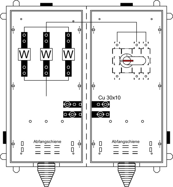 ABB - Wandlerschrank L305S KS4027