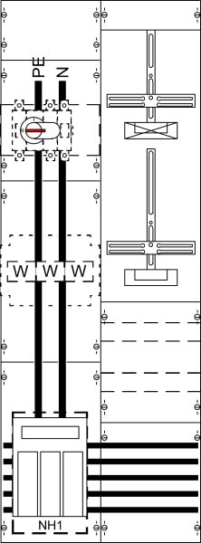 ABB - Mess-u.Wandlerfeld kpl.H5/B2 KA4249