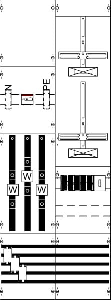 ABB - Mess-u.Wandlerfeld kpl.H5/B2 KA4246