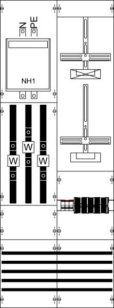 ABB - Mess-u.Wandlerfeld kpl.H5/B2 KA4238