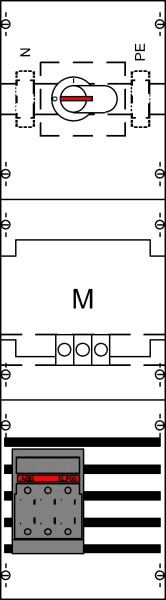 ABB - Wandlerfeld kpl. H2/B1 KA4045