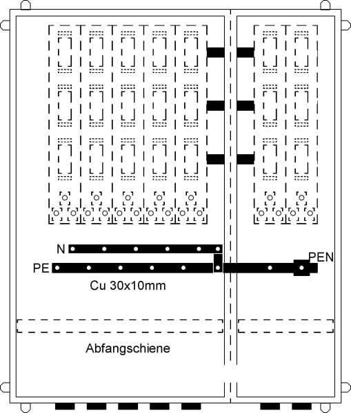 ABB - Hausanschlussschrank KS877AL