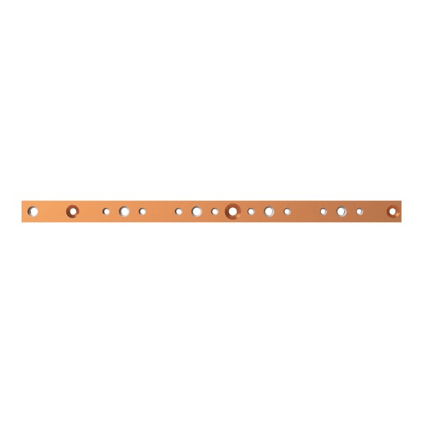 ABB - CU-Schiene 30x10mm, L:524mm ZX2521