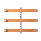 ABB - Cu-Verbinder Set 30x10 Tr ZX2216P3