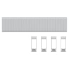 ABB - Verschluss-Streifen 12PLE verriegelbar RAL 7035
