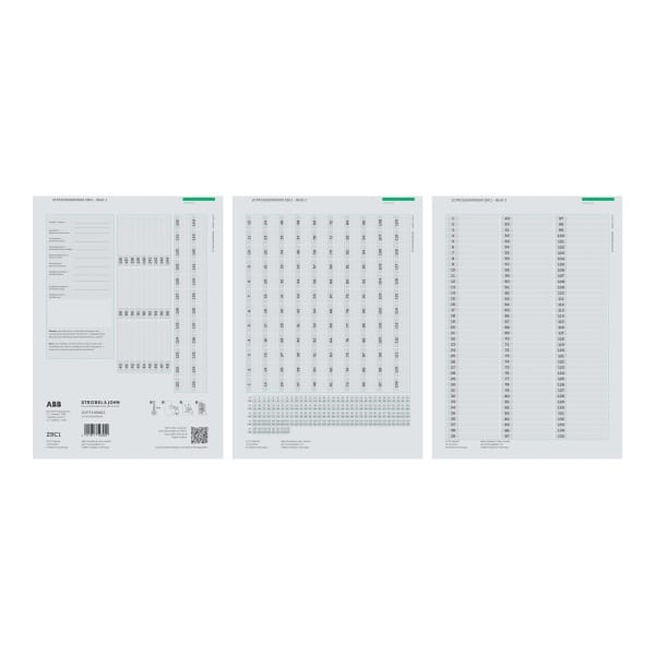 ABB - Beschriftungssystem Zubehör ComfortLine Compact UP