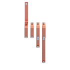 ABB - CU-Schiene 40x10mm XT6 No ZX2614