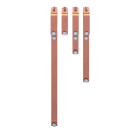 ABB - CU-Schiene 40x10mm XT6 Nu ZX2615
