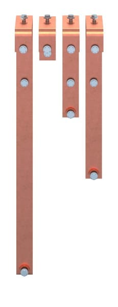 ABB - CU-Schiene 50x10mm XT6 Nu ZX2618