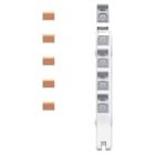 ABB - Sammelschienenverbinder 5p. 355A ZCV35