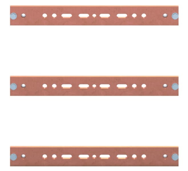 ABB - CU-Schiene 50x10, 2FB, 3P ZX2692