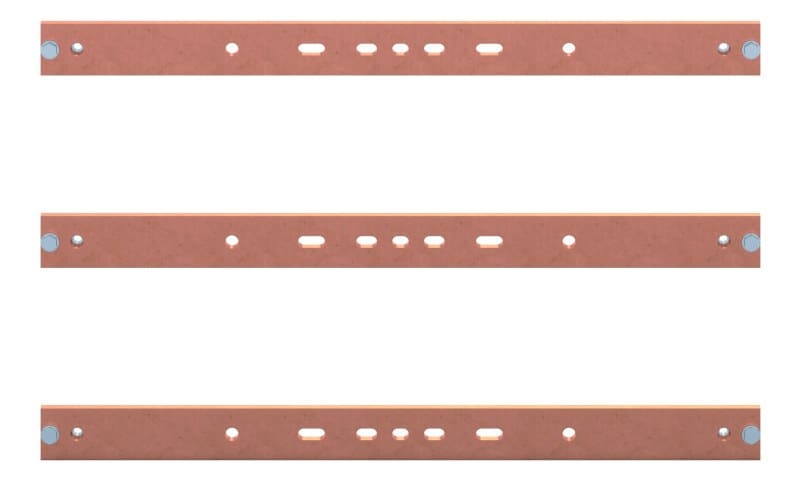 ABB - CU-Schiene 50x10, 3FB, 3P ZX2695