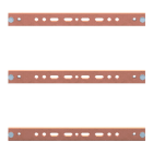 ABB - CU-Schiene 40x10, 2FB, 3P ZXM2691