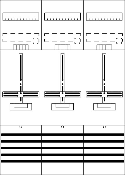 ABB - ZFeld kpl. 7RE 3Z DF37B3