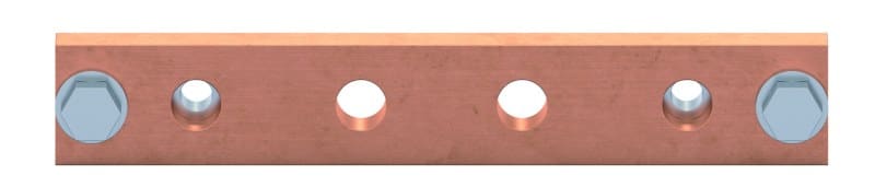 ABB - CU-Schiene 30x10, 1FB, N ZX2717