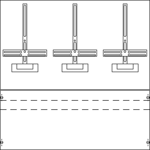 ABB - KF140SB M-Wandlerplatte