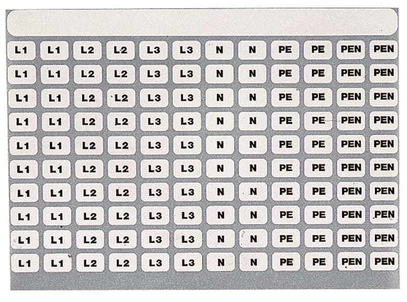 ABB - ZA71 Beschr.-System f.Sammelsch.