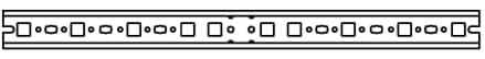 ABB - ED52P30 Hutprof.Schiene 2F.(ME=30St.)