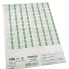 ABB - ZA78 Beschriftungsblatt f.8x12PLE