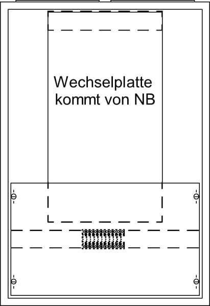 ABB - M-Schrank für WP 2/1A KS453