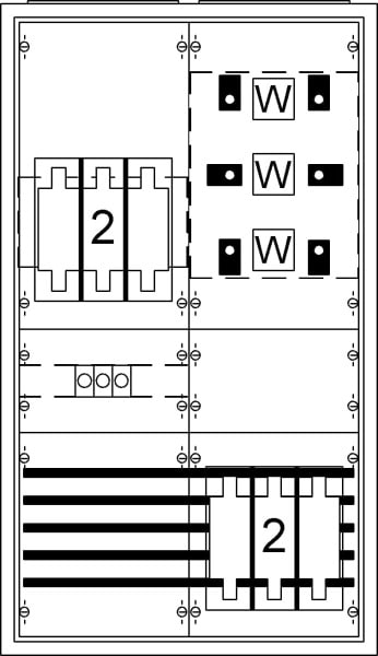 ABB - KS402SB Schrank kpl.