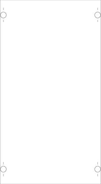 ABB - 1B00A Verteilerfeld BH00 1-Feld