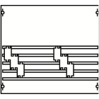 ABB - 2V003A Verteilerfeld BH00 2-Feld