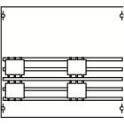 ABB - 2V004A Verteilerfeld BH00 2-Feld