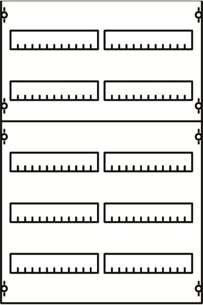 ABB - 2V1A Verteilerfeld BH1 2-Feld