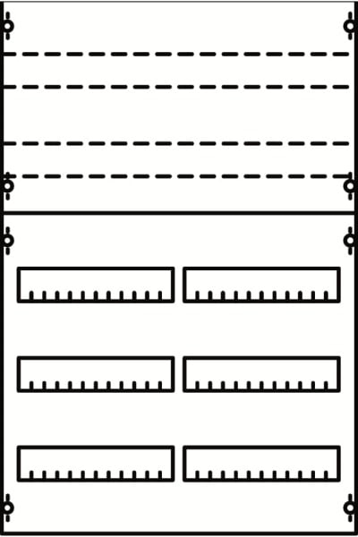 ABB - 2V1KA Verteilerfeld BH1 2-Feld