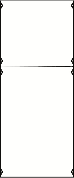 ABB - 2B4A Verteilerfeld BH4 2-Feld