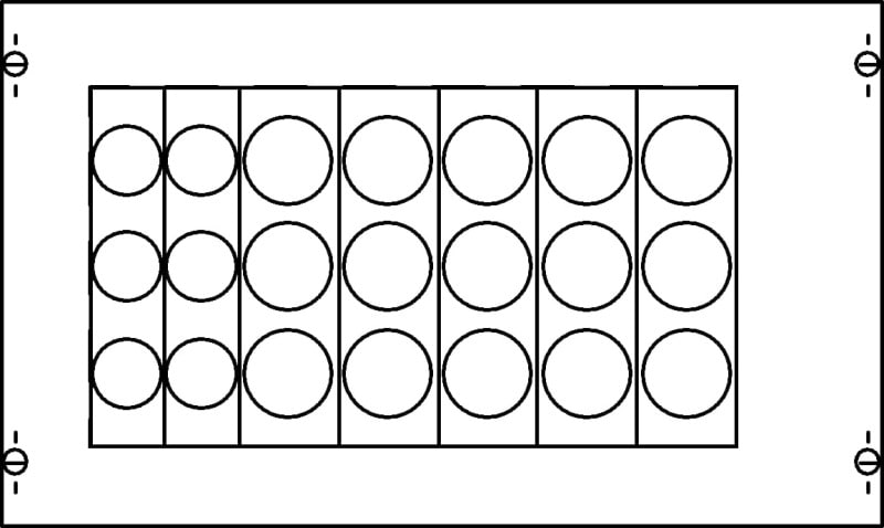 ABB - ED21EA Kombi-Set D-Elemente