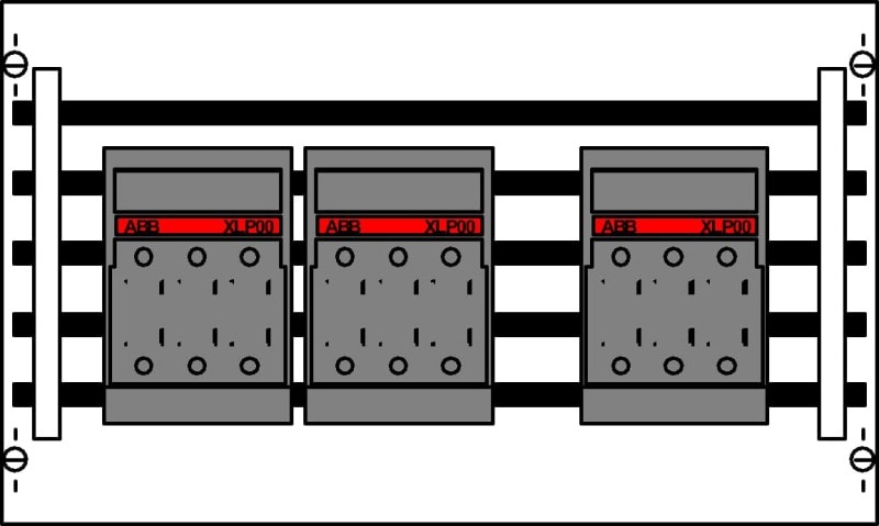 ABB - ED21TA Kombi-Set Sammelschiene