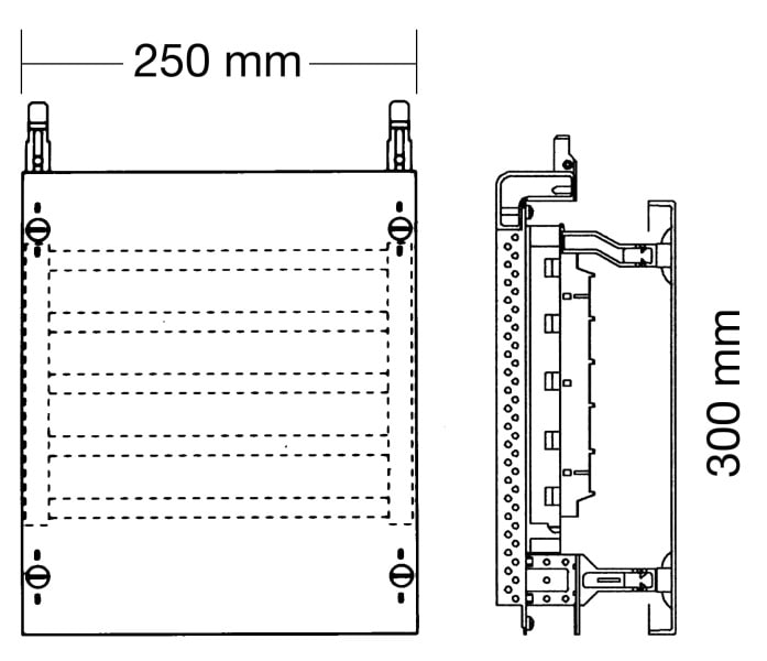 ABB - ED61SA Kombi-Set 1F. Sammelsch.Syst.
