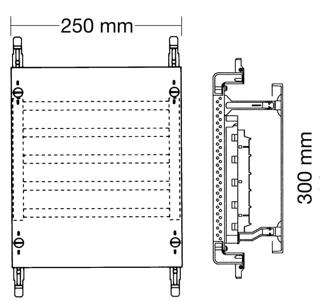 ABB - ED71SA Kombi-Set 1F. Sammelsch.Syst.