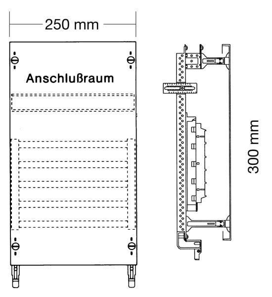 ABB - ED91SA Kombi-Set 1F. Sammelsch.Syst.