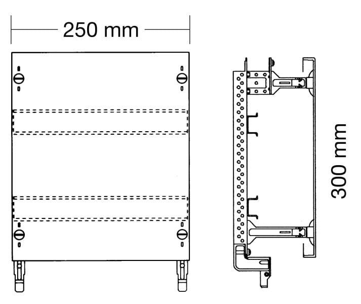 ABB - ED61KA Kombi-Set 1F. Klemmenraum
