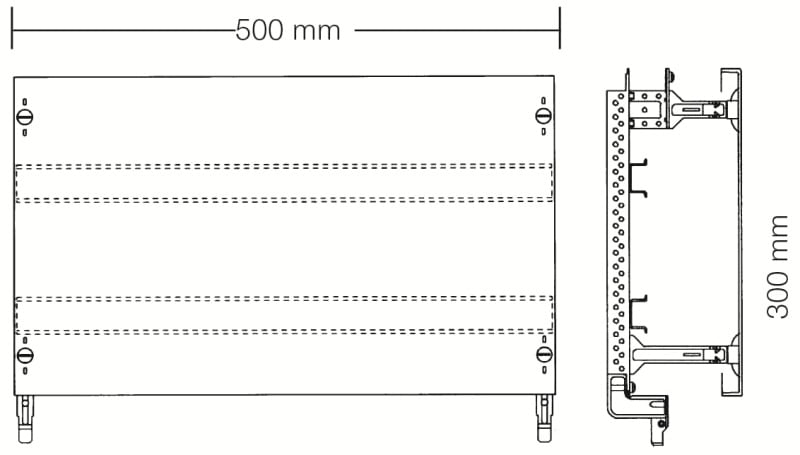 ABB - ED62KA Kombi-Set 2F. Klemmenraum