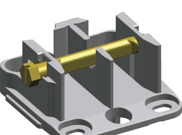 ABB - RZ1P4 Rahmenhalter