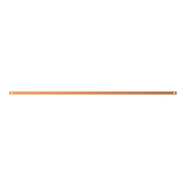 ABB - ZXM1095 CU-Schiene 20x5mm, L:1100mm