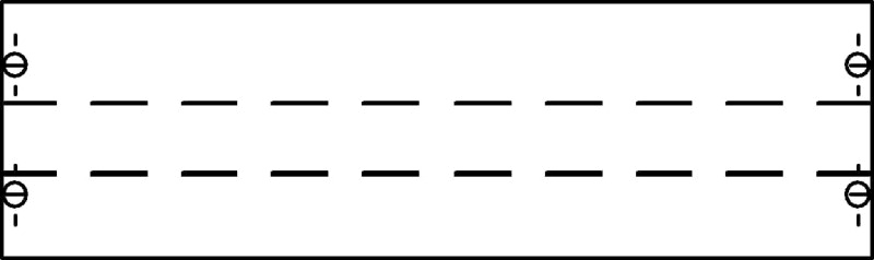 ABB - MBK206K Bausatz Reihenklemmen-Modul