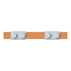 ABB - Cu-Schiene 20x5mm 1FB V1, A2 ZX2324