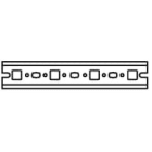 ABB - ED51P30 Hutprof.Schiene 1F.(ME=30St.)