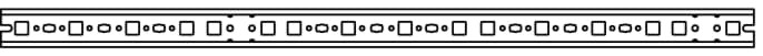 ABB - ED53P30 Hutprof.Schiene 3F.(ME=30St.)