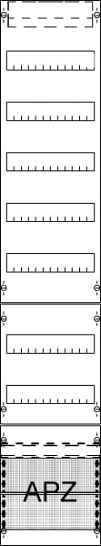 ABB - Verteilerfeld APZ2 9RE FV19A2