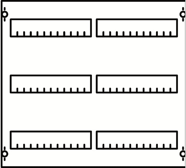 ABB - Verteilerfeld BH00 2F.150mm 2V00-150