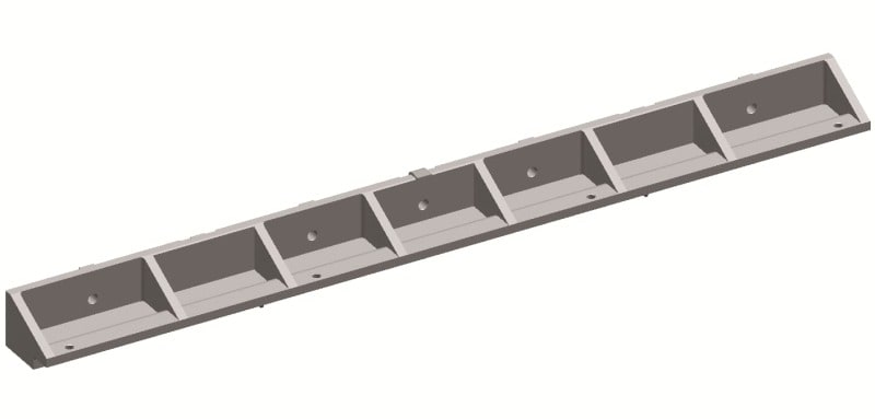 ABB - HSS-Halter 3p. 4000A ZX639